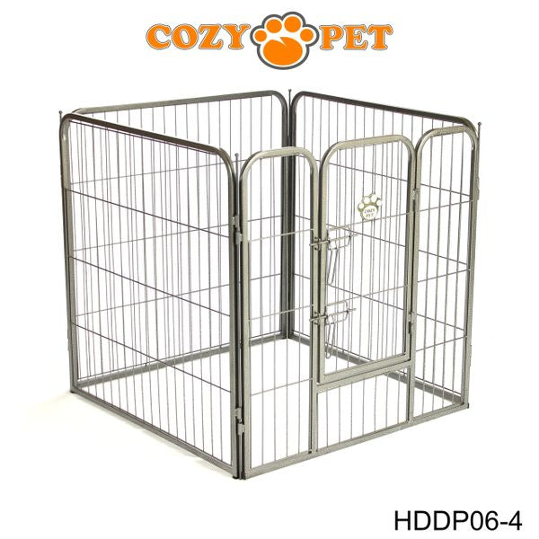 Heavy Duty Playpen 4-Sided 80cm Tall by Cozy Pet Model HDDP06-4