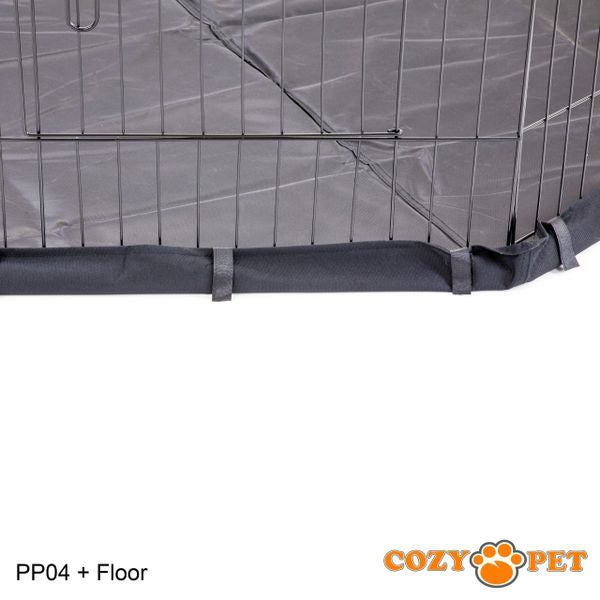 Playpen Puppy Rabbit with Floor by Cozy Pet - 100cm High - Model PP04 + Floor