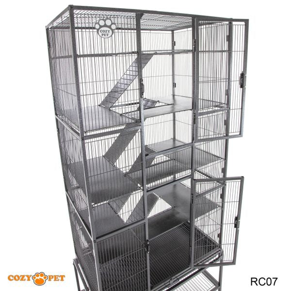 Rodent Cage by Cozy Pet 11mm Narrow Bar Spacing for Rat, Chinchilla, Degu, Ferret Model RC07