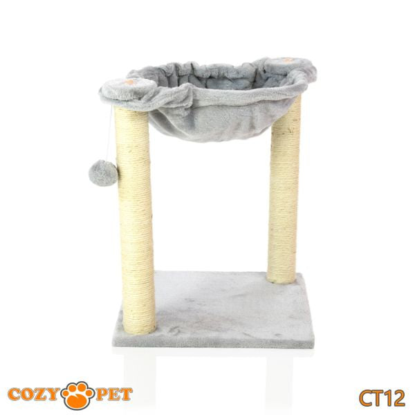 Cat Tree by Cozy Pet Deluxe Multi Level Cat Hammock - CT12-Light Grey