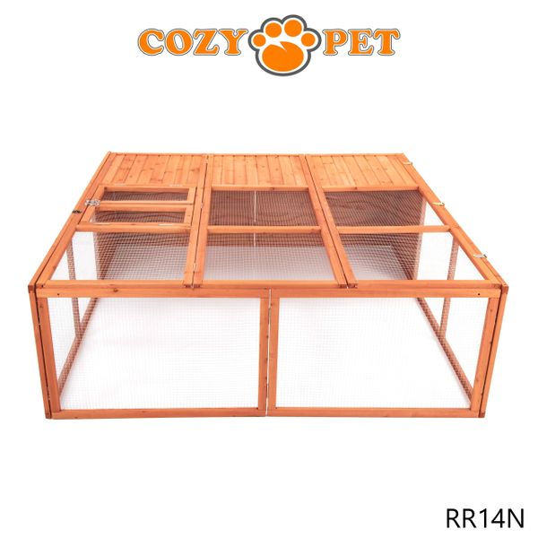 Rabbit Run Outdoor Wooden by Cozy Pet XL Chicken Coop Poultry Hutch Model RR14