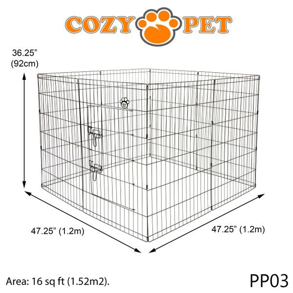 Playpen Puppy Rabbit by Cozy Pet - 92cm High - Model PP03 - RET - Customer Return 35% Discount.