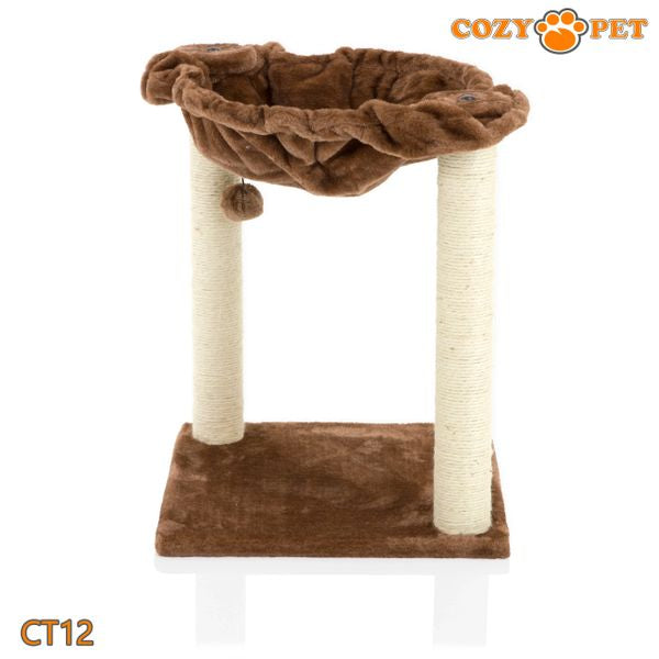 Cat Tree by Cozy Pet Deluxe Multi Level Cat Hammock - CT12-Choc