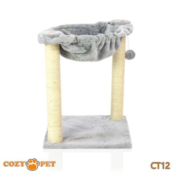 Cat Tree by Cozy Pet Deluxe Multi Level Cat Hammock - CT12-Light Grey