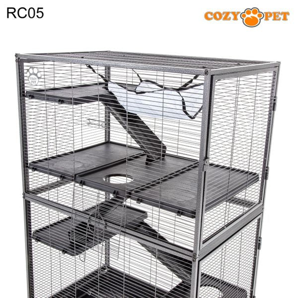 Rodent Cage by Cozy Pet 11mm Narrow Bar Spacing for Rat, Chinchilla, Degu, Ferret Model RC05