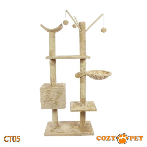 Cat Tree by Cozy Pet Deluxe Multi Level Cat Tree - CT05-Beige