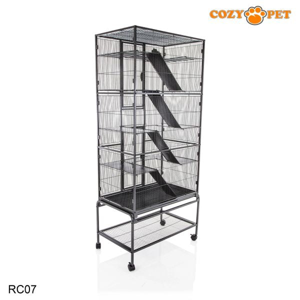 Rodent Cage by Cozy Pet 11mm Narrow Bar Spacing for Rat, Chinchilla, Degu, Ferret Model RC07