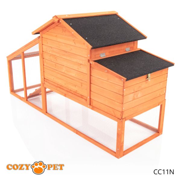 Chicken Coop Poultry Run by Cozy Pet Rabbit Hutch Model CC11N