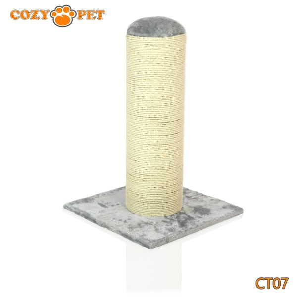 Cat Scratcher by Cozy Pet Deluxe Jumbo Scratching Post Cat Tree - CT07-Grey