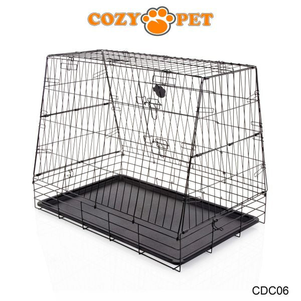 Car Dog Cage 36" by Cozy Pet Travel Puppy Crate Pet Carrier Transport NEW Model CDC06-RET - Customer Return 30% Discount.