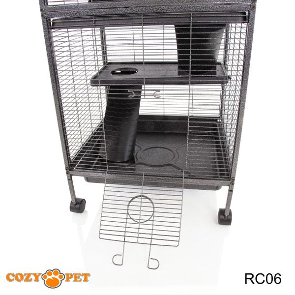 Rodent Cage by Cozy Pet 11mm Narrow Bar Spacing for Rat, Chinchilla, Degu, Ferret Model RC06