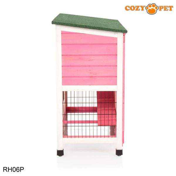 Rabbit Hutch 3ft by Cozy Pet - Pink - RH06P