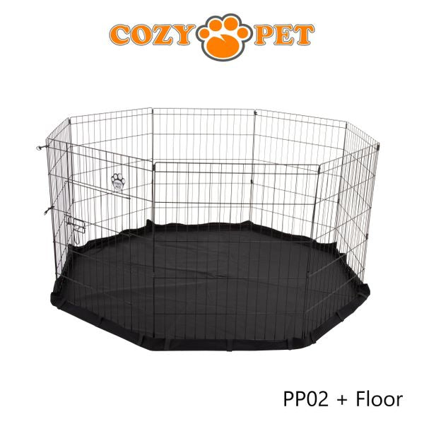 Playpen Puppy Rabbit with Floor by Cozy Pet - 76cm High - Model PP02 + Floor