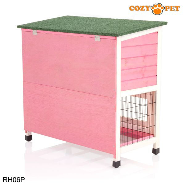 Rabbit Hutch 3ft by Cozy Pet - Pink - RH06P