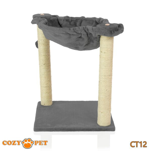 Cat Tree by Cozy Pet Deluxe Multi Level Cat Hammock - CT12-Dark Grey