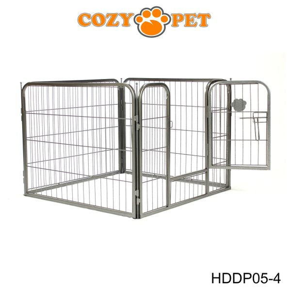 Heavy Duty Playpen 4-Sided 60cm Tall by Cozy Pet Model HDDP05-4