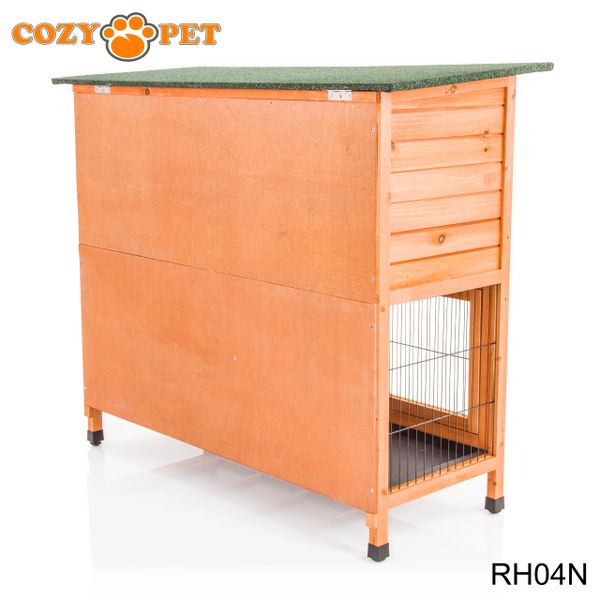 Rabbit Hutch 4ft by Cozy Pet - Natural - RH04N