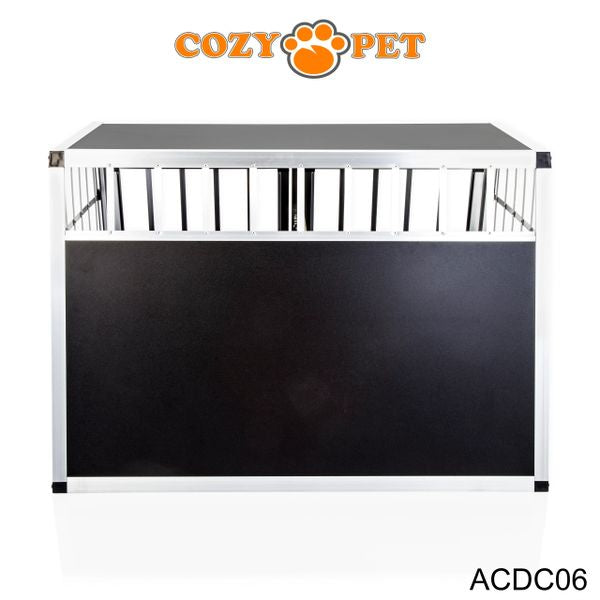 Aluminium Car Dog Cage by Cozy Pet Travel Puppy Crate Pet Carrier Transport ACDC06