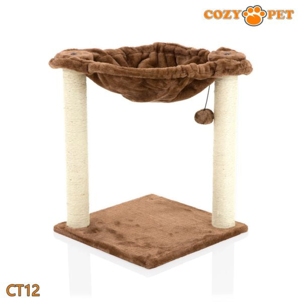 Cat Tree by Cozy Pet Deluxe Multi Level Cat Hammock - CT12-Choc