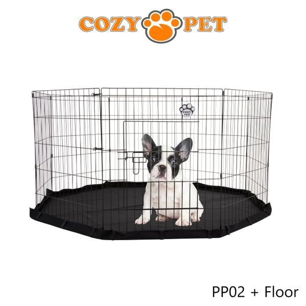 Playpen Puppy Rabbit with Floor by Cozy Pet - 76cm High - Model PP02 + Floor