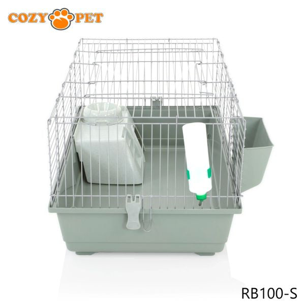 Rabbit Guinea Pig Indoor Cage by Cozy Pet 100cm for Rat, Chinchilla, Small Animals Hutch Model: RB100-S