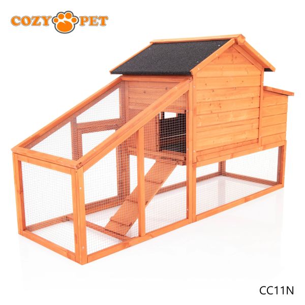 Chicken Coop Poultry Run by Cozy Pet Rabbit Hutch Model CC11N