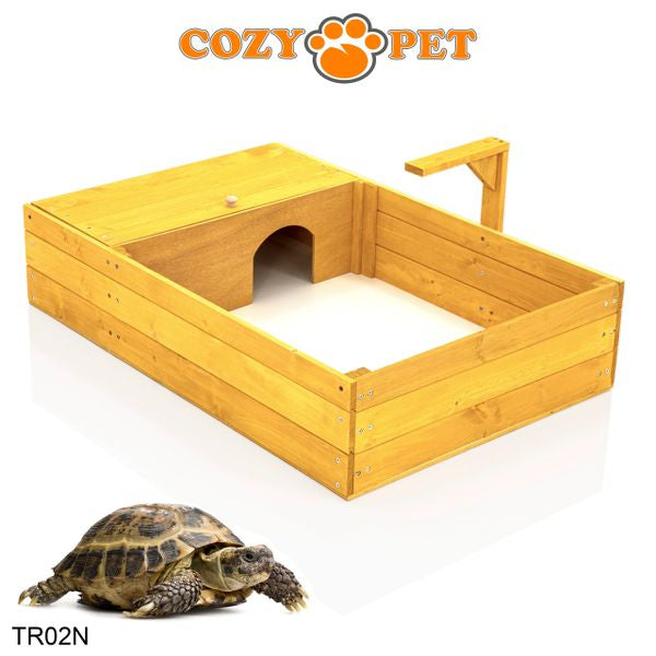 Tortoise Table by Cozy Pet Guinea Pig, Hamster, Rabbit Run - Natural - TR02N