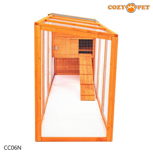 Chicken Coop Poultry Run by Cozy Pet Rabbit Hutch Model CC06-N