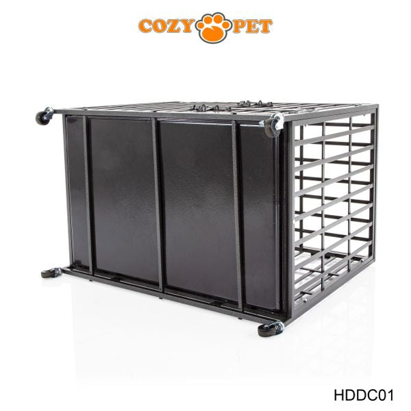 Heavy Duty Dog Cage 36" M By Cozy Pet Steel Crate Vet Groomers Commercial Use Kennel HDDC01