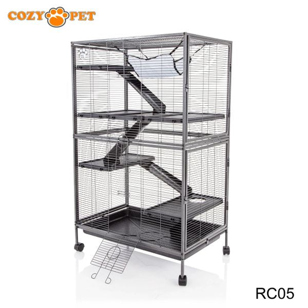 Rodent Cage by Cozy Pet 11mm Narrow Bar Spacing for Rat, Chinchilla, Degu, Ferret Model RC05