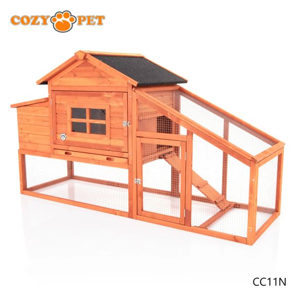 Chicken Coop Poultry Run by Cozy Pet Rabbit Hutch Model CC11N