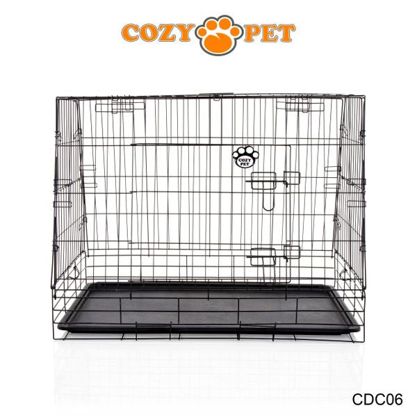 Car Dog Cage 36" by Cozy Pet Travel Puppy Crate Pet Carrier Transport NEW Model CDC06-RET - Customer Return 30% Discount.