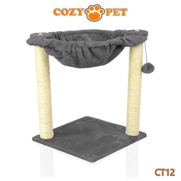 Cat Tree by Cozy Pet Deluxe Multi Level Cat Hammock - CT12-Dark Grey