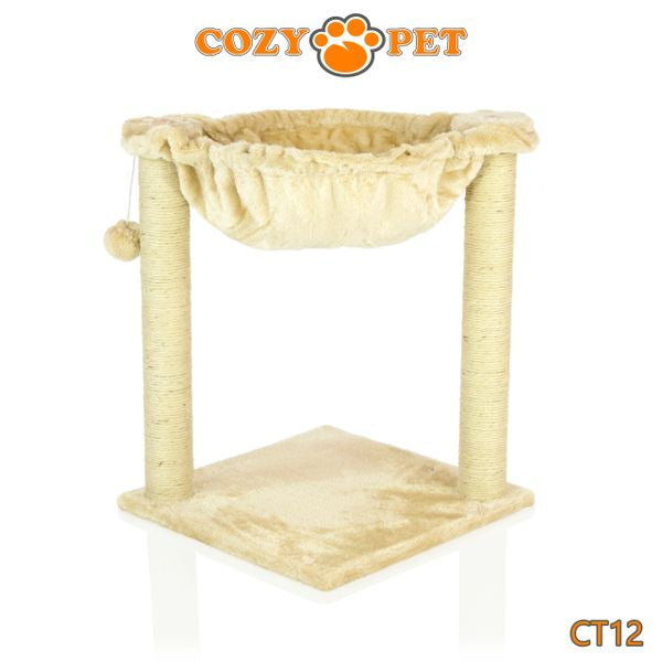 Cat Tree by Cozy Pet Deluxe Multi Level Cat Hammock - CT12-Beige