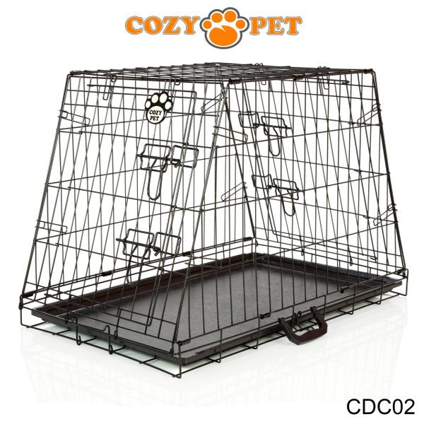 Car Dog Cage by Cozy Pet Travel Puppy Crate Pet Carrier Transport CDC02