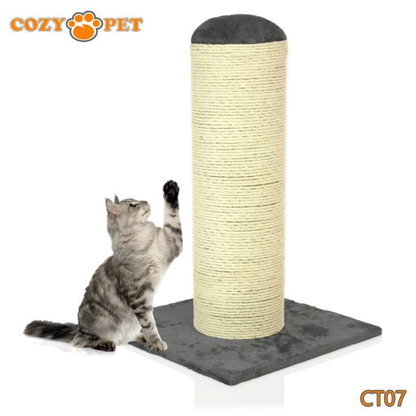 Cat Scratcher by Cozy Pet Deluxe Cat Tree in Grey - CT07-Dark Grey