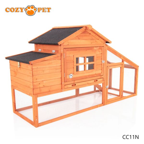 Chicken Coop Poultry Run by Cozy Pet Rabbit Hutch Model CC11N