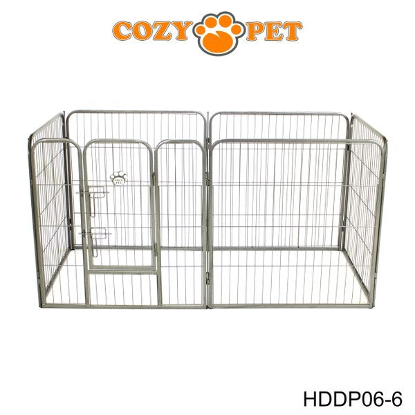 Heavy Duty Playpen 6-Sided 80cm Tall by Cozy Pet Model HDDP06-6