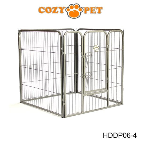 Heavy Duty Playpen 4-Sided 80cm Tall by Cozy Pet Model HDDP06-4