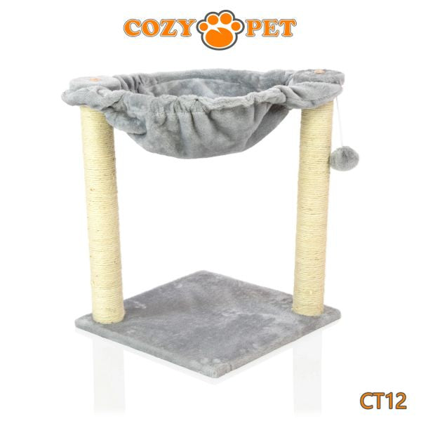 Cat Tree by Cozy Pet Deluxe Multi Level Cat Hammock - CT12-Light Grey